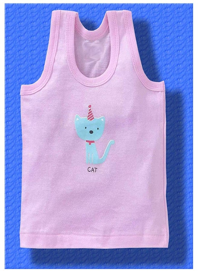 REVOLTEK Baby Vest Kids Baniyan Undershirts Innerwear Ganji Sando Summer wear Kids Clothes Cotton Pack of 3(0-3 Months, Light Color) - Image 5