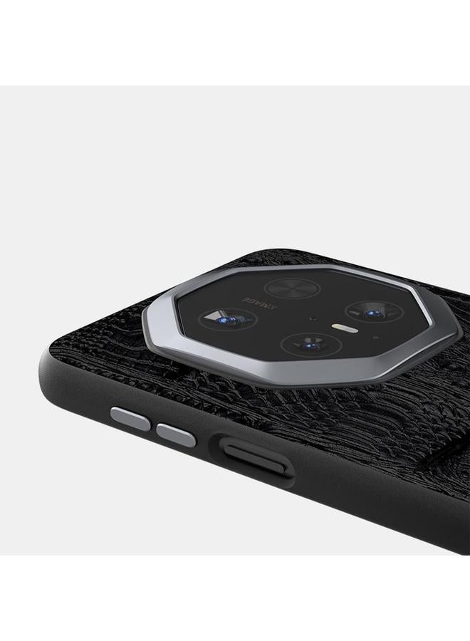 S-TOP Case For Huawei Mate 70 RS Ultimate ABEEL Beast Pattern 6D Micro-Embossed Genuine Leather Phone Case - Image 5