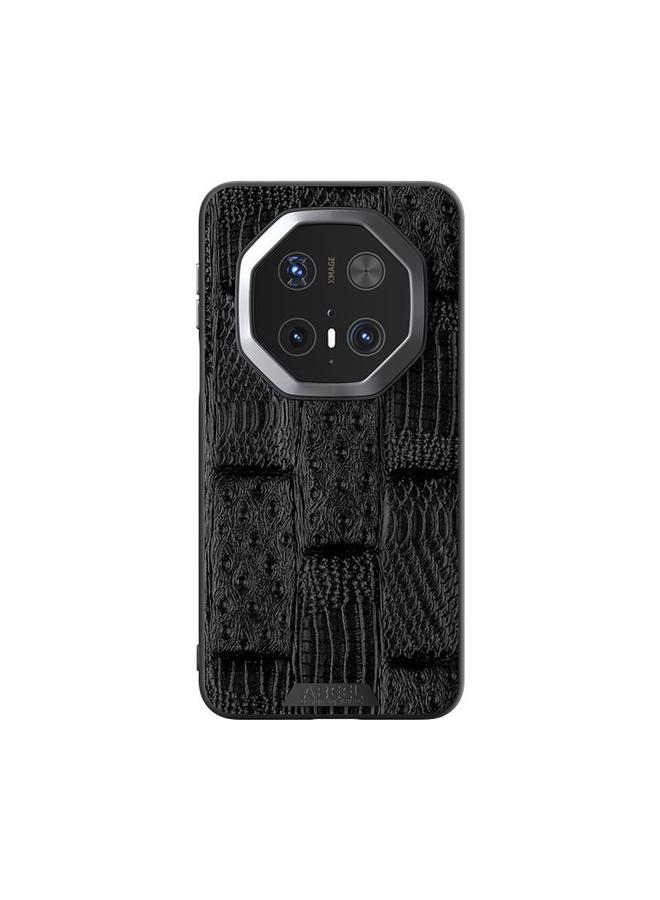 S-TOP Case For Huawei Mate 70 RS Ultimate ABEEL Beast Pattern 6D Micro-Embossed Genuine Leather Phone Case - Image 2