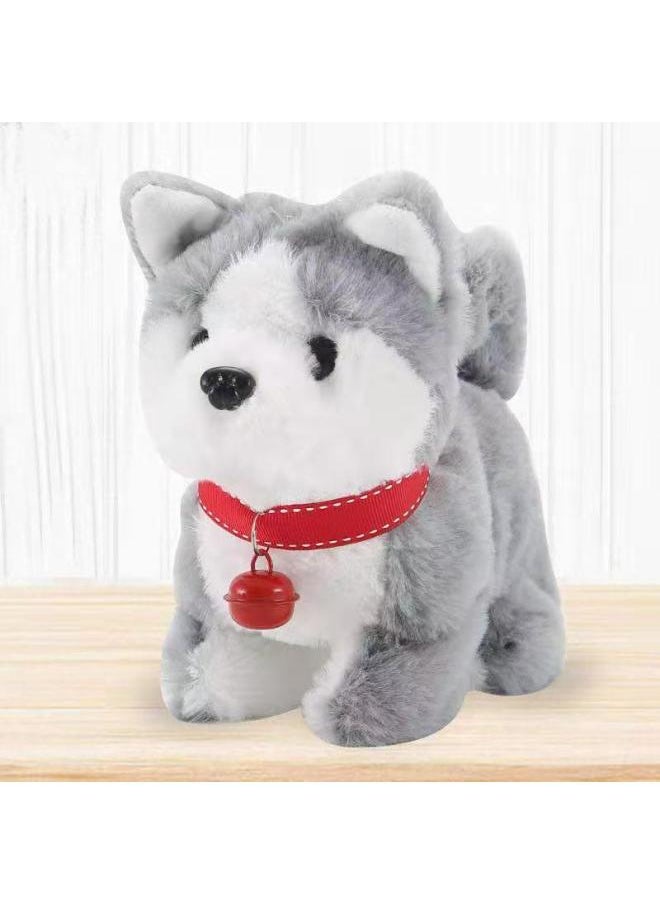 Electronic Pet Toy - Cute Cuddly Digital Hamster Realistic Fur Tail-Color:Alaska-Specifications:Without Battery (with Dog Leash)  - Image 5