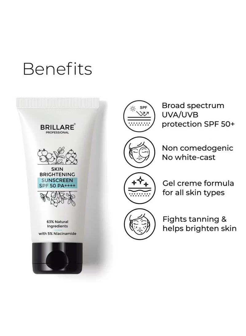 BRILLARE SKIN BRIGHTENING INVISIBLE SUNSCREEN SPF 50 50GM - Image 5