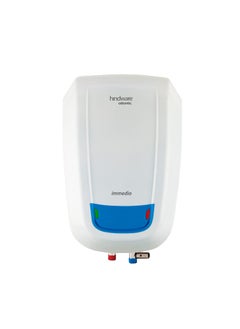 HINDWARE SMART APPLIANCES Hindware Atlantic Immedio 5L Water Heater Wall Mounting White Blue 