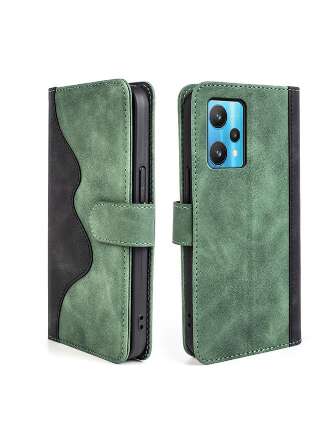 اس-توب جراب هاتف OPPO Realme 9 Pro+ مصنوع من الجلد بتصميم أفقي قابل للطي - Image 2