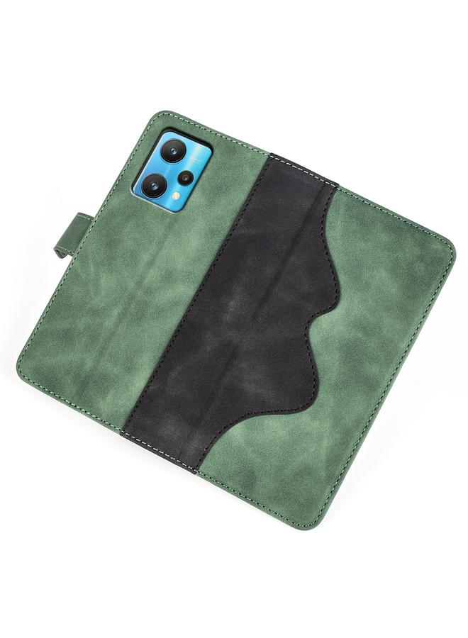 اس-توب جراب هاتف OPPO Realme 9 Pro+ مصنوع من الجلد بتصميم أفقي قابل للطي - Image 4