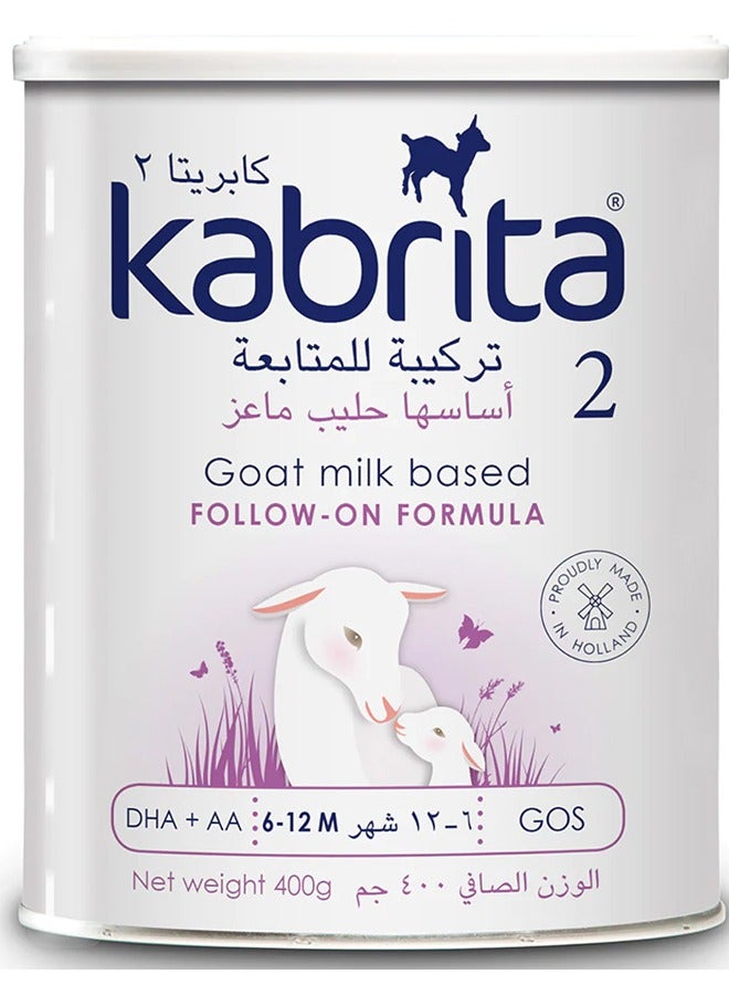 Kabrita Kabrita 2 milk goat based infant milk 6 month to 1 year 400 gm