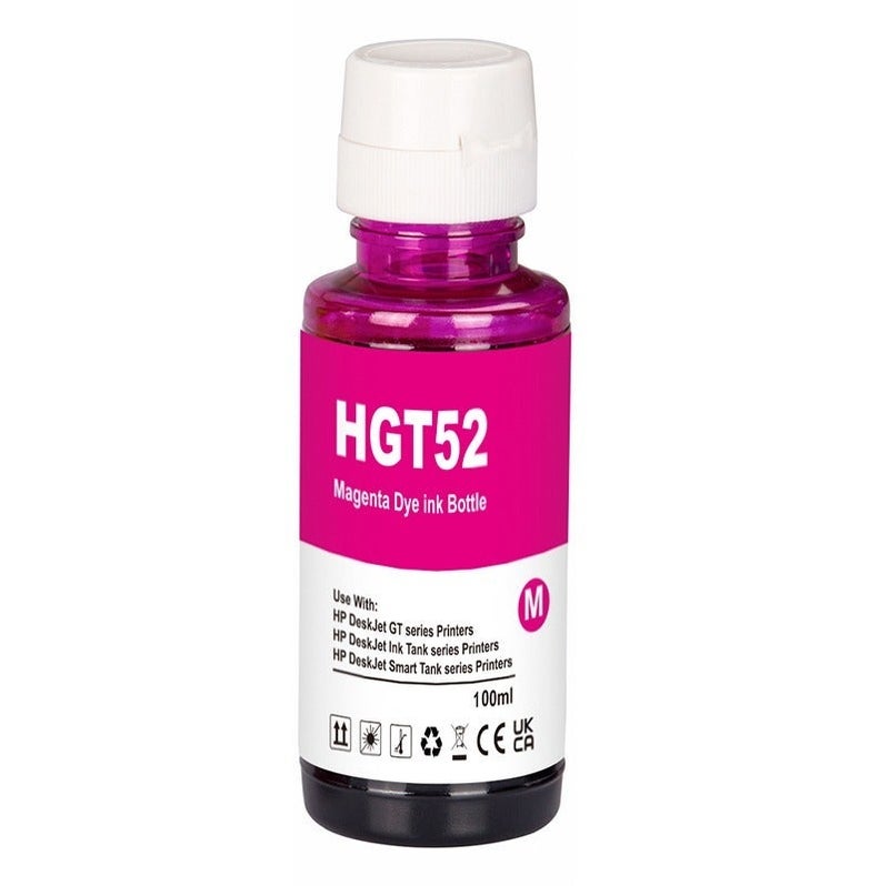 NexNova® GT53XL 135ml GT52 100ml for HP Printer DeskJet Smart GT Tank (All-Pack of 5) (2BK/C/M/Y) - Image 4