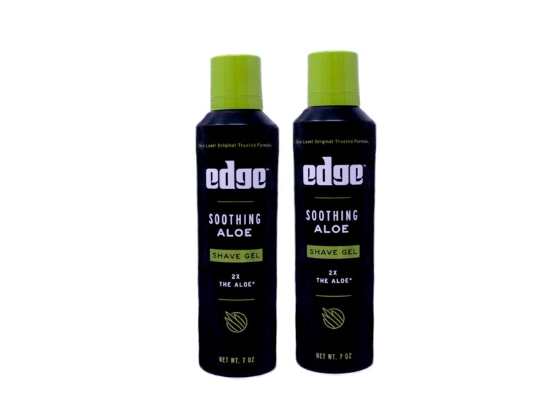Edge Soothing Aloe Shave Gel - 7 oz - 2 pk - Image 1