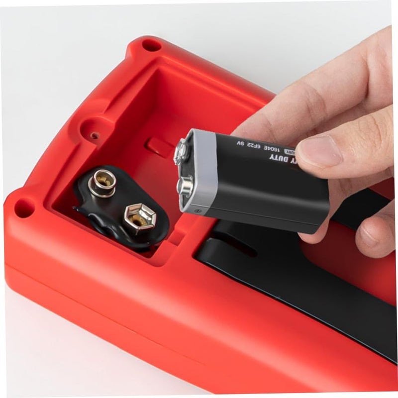 Auto Ranging Digital Multimeter Handheld Electrical Tester Voltage Current Resistance Diode Meter Red - Image 5