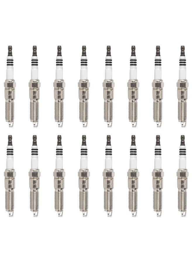 ENA Set of 16 Spark Plug Compatible with Dodge Chevrolet GMC Buick Jeep Chrysler Cadillac Saturn 3500 2500 1500 Colorado Canyon 5.7L 2.5L 2.2L 2.0L 6.1L V8 L4 2000-2022 Replacement for 570 - Image 1