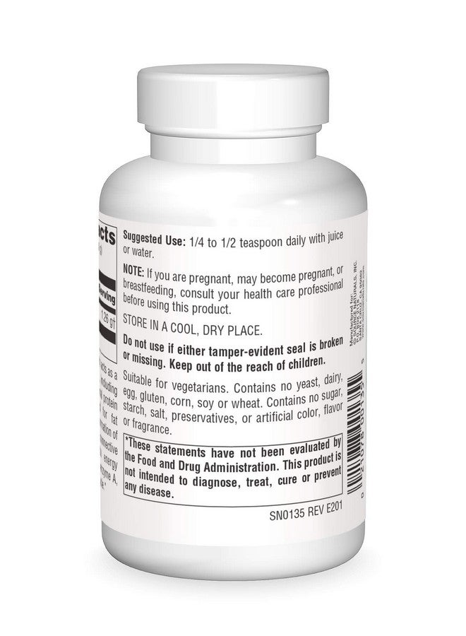 Source Naturals مسحوق لليسين الحر - مكمل حمض أميني يدعم تكوين الطاقة والكولاجين 100 جرام - Image 3