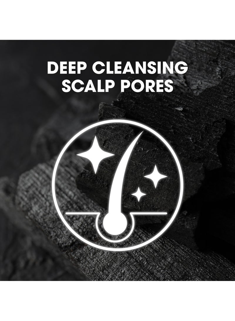 Head & Shoulders Anti-Dandruff Shampoo Oxygenated Charcoal Detox 1000ml - Image 2