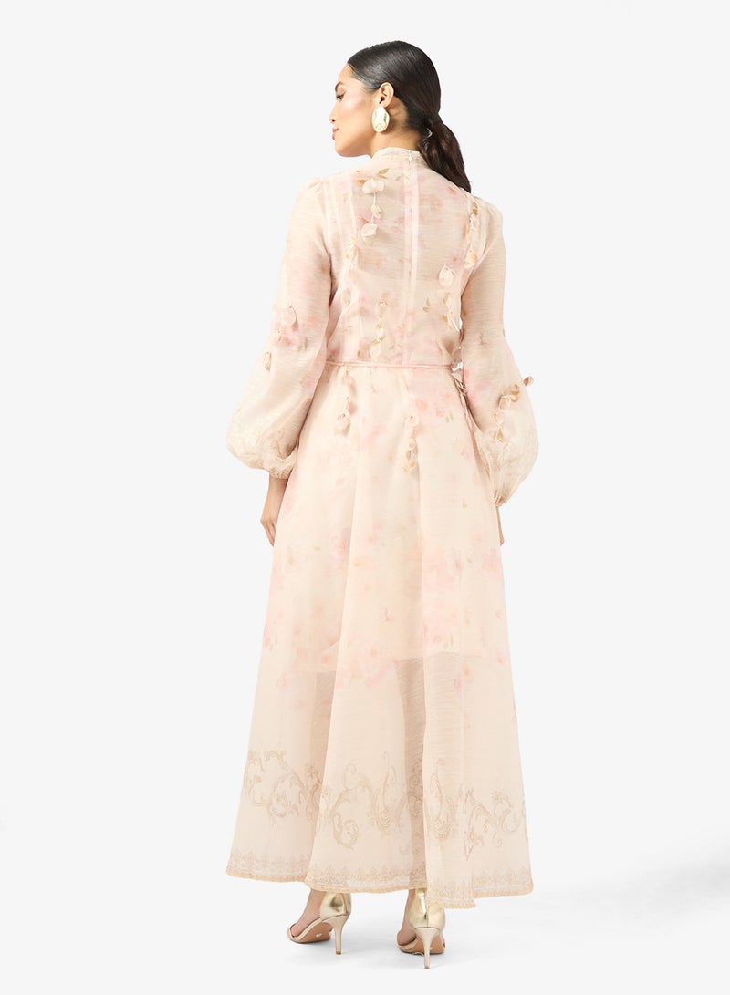 خزانة فستان بطبعة زهور - Image 2