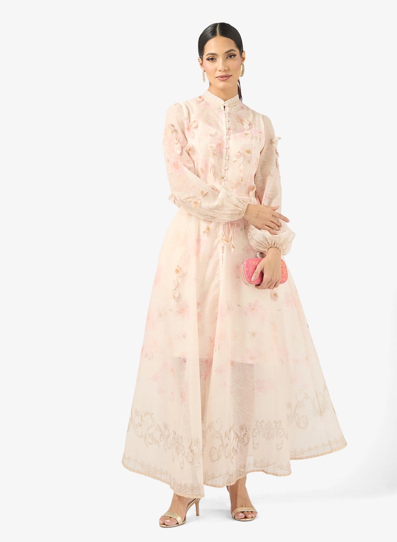 خزانة فستان بطبعة زهور - Image 4