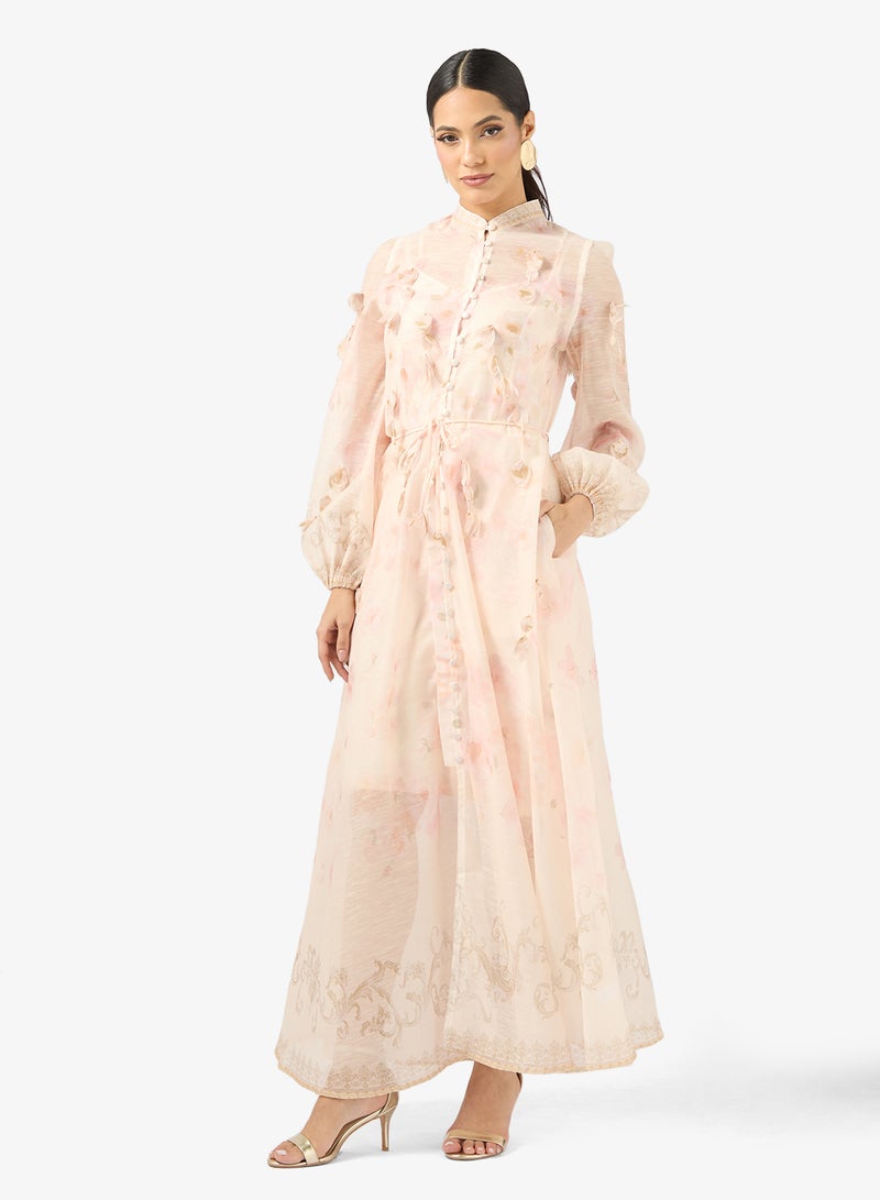 خزانة فستان بطبعة زهور - Image 1