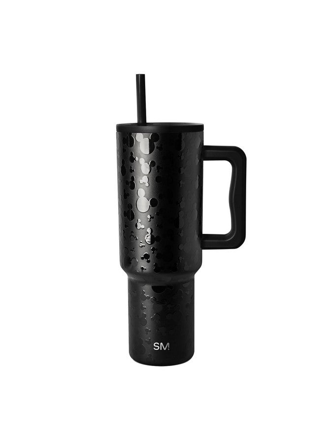 Simple Modern Disney 40 oz Tumbler with Handle and Straw Lid | Insulated Reusable Stainless Steel Water Bottle Travel Mug | Gifts for Women Men Him Her | Trek Collection | 40oz | Iconic Mickey - Image 1