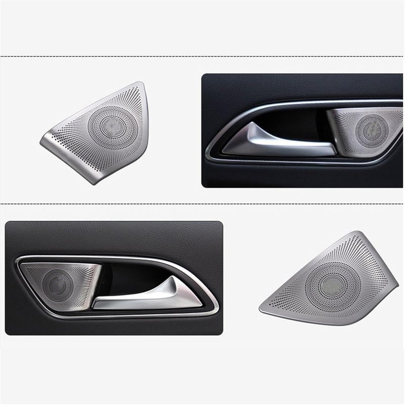 DEMULAX Car Speaker Cover Sticker for Mercedes-Benz - Image 3