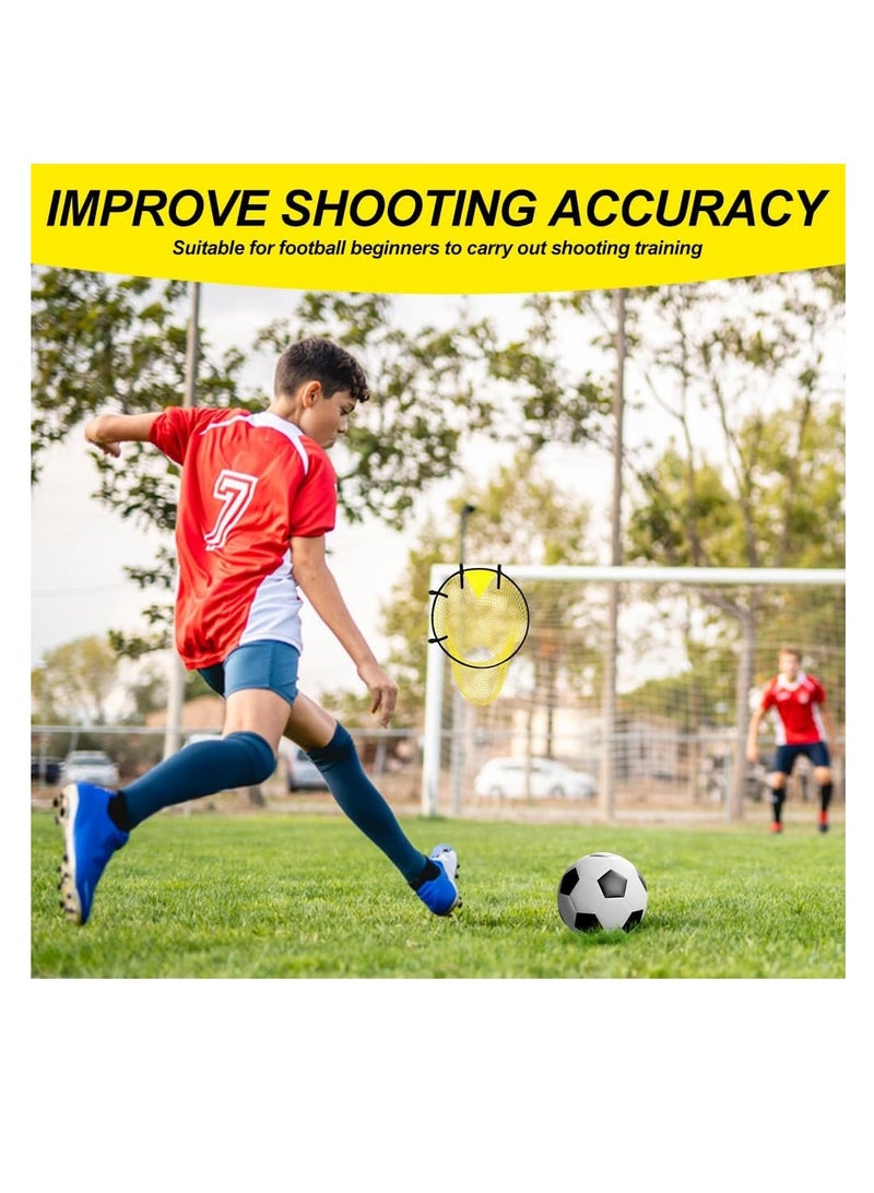 Generic 2PCS Football Top Bins Target Net, Top Bins Football Target Goal Bag Net, Soccer Top Corner Target Net, Football Training Practice Equipment for Shootings Accuracy - Image 5