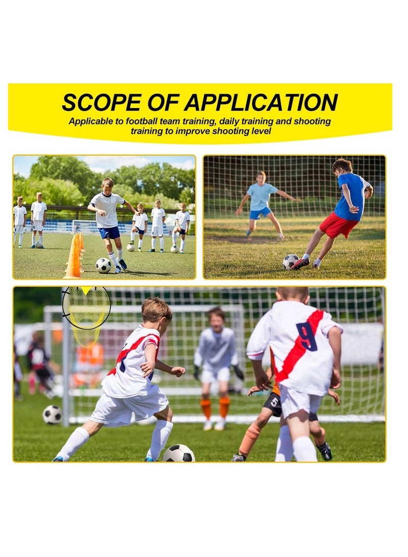 Generic 2PCS Football Top Bins Target Net, Top Bins Football Target Goal Bag Net, Soccer Top Corner Target Net, Football Training Practice Equipment for Shootings Accuracy - Image 4