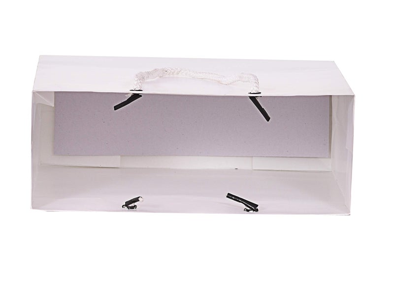 PPJ ® - PLAIN WHITE (CORPORATE GIFTING)- PAPER CARRY BAG (30 PCS),16 Inch X 12 Inch X 4 Inch for RETURN GIFT/HAPPY BIRTHDAY/RETURN GIFTS/GIFTS/GIFT BAGS/GIFT COVERS (Pack of 30) - Image 4