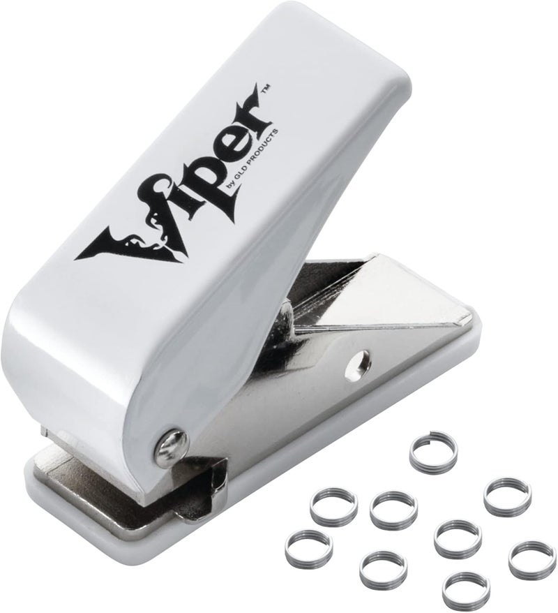 Viper by GLD Products Dart Accessory: Flight Hole Punch Tool (Steel and Soft Tip Darts), White (37-0103) - Image 1
