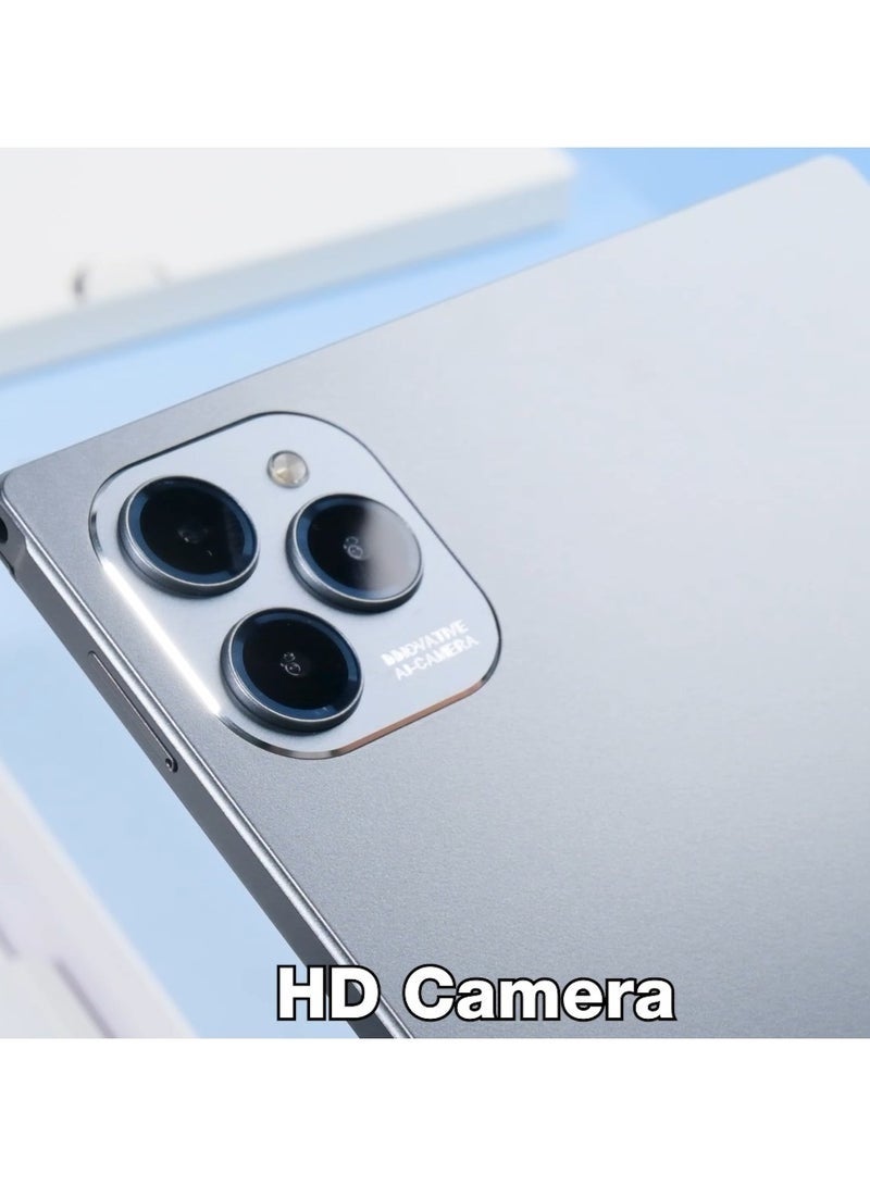 Telzeal P102 10.1-Inch Android 13 Tablet | 8GB RAM + 512GB Storage | Dual SIM 4G LTE + 5G WiFi | 10000mAh Battery | Wireless Keyboard & Mouse | Slim Green Design - Image 3