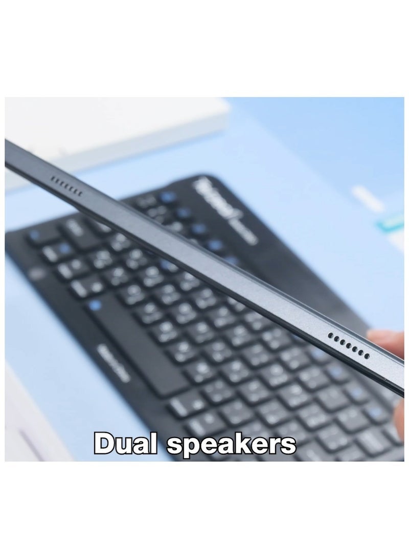 Telzeal P102 10.1-Inch Android 13 Tablet | 8GB RAM + 512GB Storage | Dual SIM 4G LTE + 5G WiFi | 10000mAh Battery | Wireless Keyboard & Mouse | Slim Green Design - Image 5