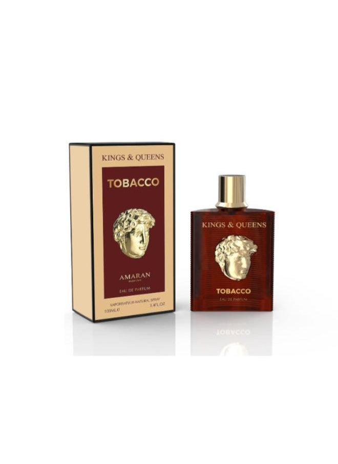 AMARAN - عطر كينجز آند كوينز توباكو أو دي بارفان للجنسين 100 مل - Image 1