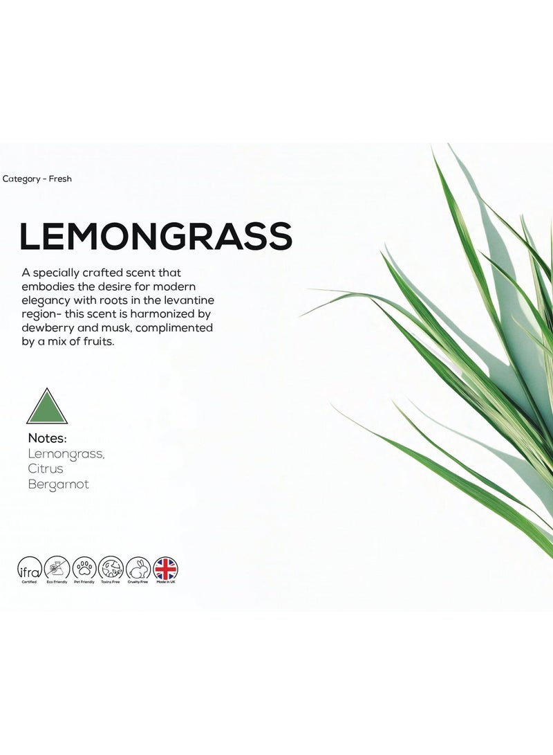 Dr Scent Diffuser Aroma Oil Lemongrass - Lemongrass and Citrus Fragrance Notes  Perfect for Offices, Homes, Shops, Hotel Rooms & Big Lobbies(500ml) - Image 4