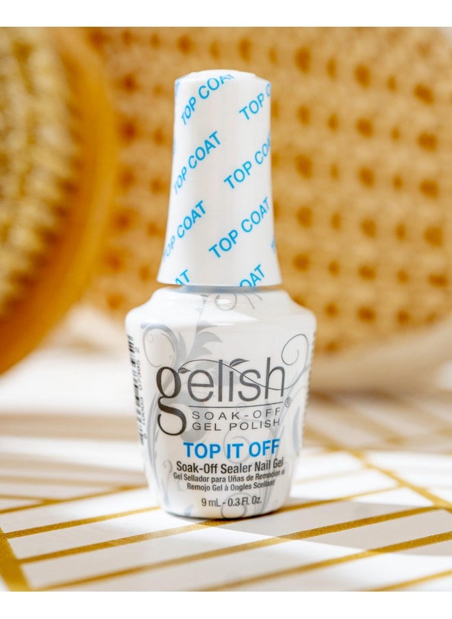 Gelish Gelish Mini Top It Off Sealer Gel Top Coat LED Gel Polish  - Image 2
