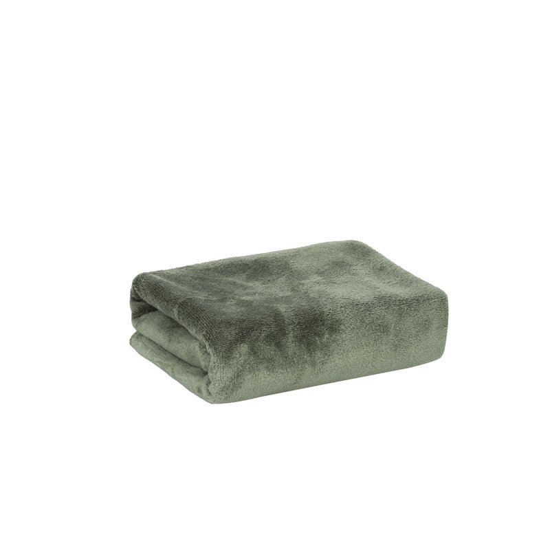 HOUSSE HOUSSE Premium Microfiber Bath Towel Large 60 * 120 cm Quick Dry Towels Specially for Kids Age 0-16 Years | Super Soft Plush 450 GSM | Ultra Absorbent for Home Swimming Sports & Travel (Dusty Olive)  - Image 1