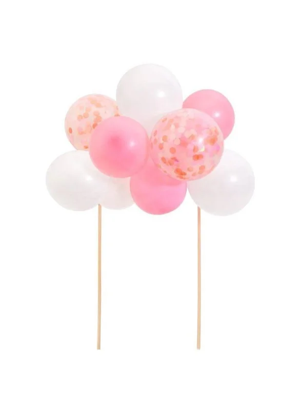 Meri Meri Pink Balloon Cake Topper Kit