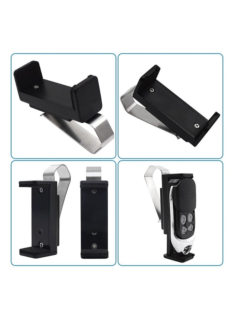 Captaintech Garage Door Opener Clip, SYOSI 2 Pcs Adjustable Garage Remote Visor Clip Fit for 1.7-2.6'' Remotes with Protective Soft Sponges - Image 5
