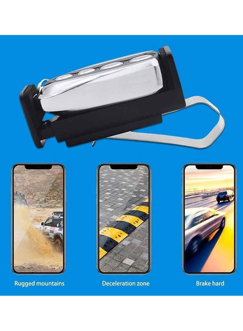 Captaintech Garage Door Opener Clip, SYOSI 2 Pcs Adjustable Garage Remote Visor Clip Fit for 1.7-2.6'' Remotes with Protective Soft Sponges - Image 4
