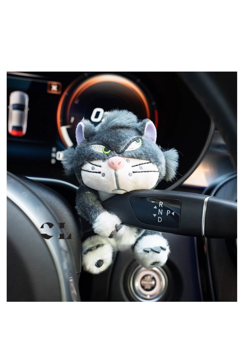 CREATIVE LIFE Plush Puppy Clutch Decoration Car Wiper Turn Signal Switch Decoration Accessories New Car Gift Car Decorative Ornaments Cute Car Accessories/Cute Things/Car Decorations - Image 2