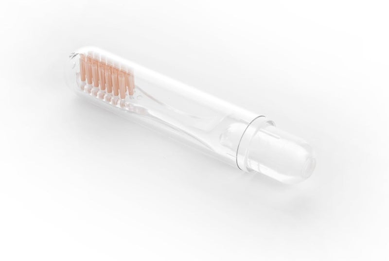 Miswak Smart Toothbrush Portable Edition Dental and Gum Care No Toothpaste Needed, Soft Dense Silica Bristles Toothbrush, Miswak Extract Toothbrush for Travel, Trip Without Odor(White) - Image 1