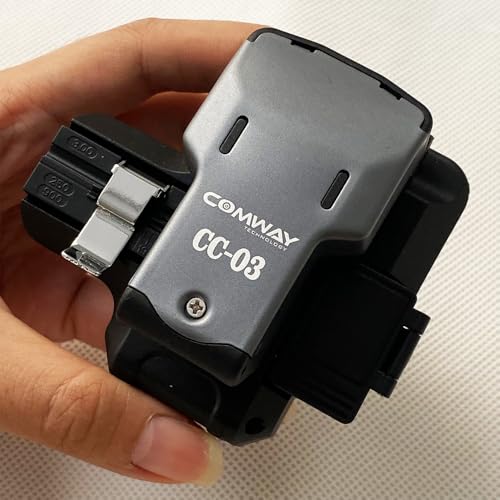 Oaufttik COMWAY CC-03 CC03 One-Step Fiber Cleaver High Precision Cutting Knife Automatic High Precision Fiber Cutter 48000 Blade Life 1PCS - Image 2