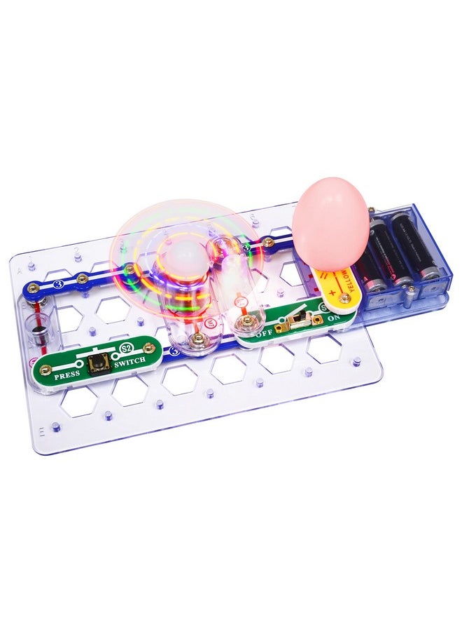 Snap Circuits Snap Circuits Beginner, Electronics Exploration Kit, Stem Kit for Ages 5-9 (SCB-20)  - Image 4
