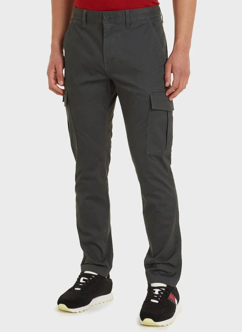 TOMMY JEANS Essential Straight Fit Cargo Pants