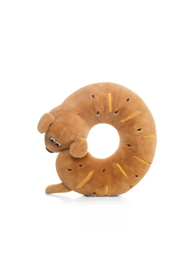 Jooki Meat Floss Puppy Neck Pillow, Cute Plush Toy, Stuffed Animal, Girl's Doll, Birthday Gift, 30cm - Image 4