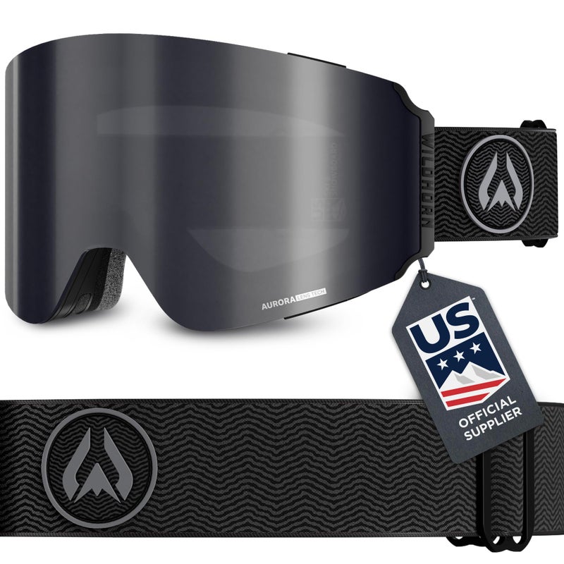 Wildhorn Outfitters Wildhorn Roca Pro Ski Goggles Men Women, Ultra wide FOV 185Â° snowboard goggles, Anti-Fog/Scratch 100% UV - Image 1