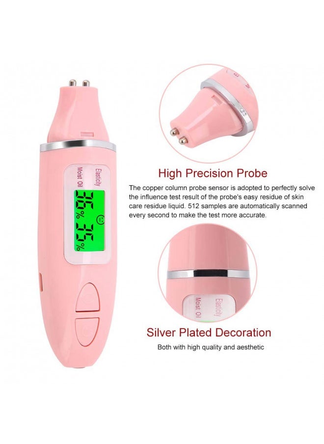 Semme Skin Analyzer Machine Professional,Digital Skin Oil Sensor, Skin Analyzer Tester Water Oil Monitor LCD Display Monitoring Meter for Face and Body  - Image 5