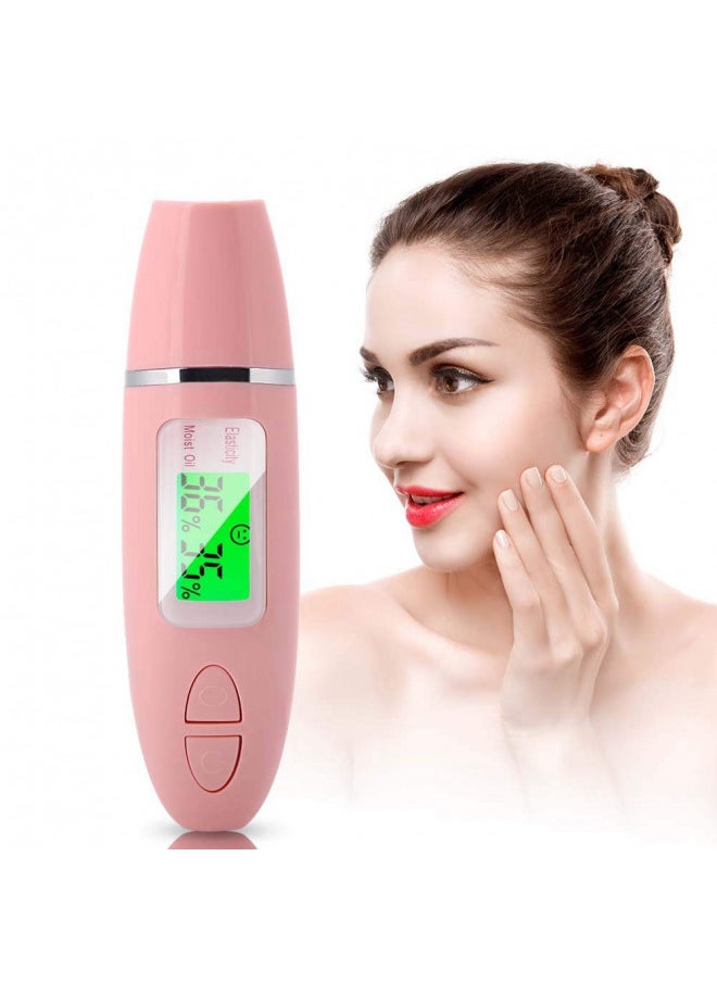 Semme Skin Analyzer Machine Professional,Digital Skin Oil Sensor, Skin Analyzer Tester Water Oil Monitor LCD Display Monitoring Meter for Face and Body  - Image 2