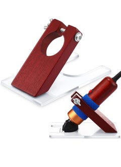 SYOSI Shearing Guide for Carpet Trimmer, Rug Tufting Carver Holder Base, Acrylic Shearing Guide for Rug Tufting to Keep Your Rug Surface Uniform Excluding Carpet Trimmer
