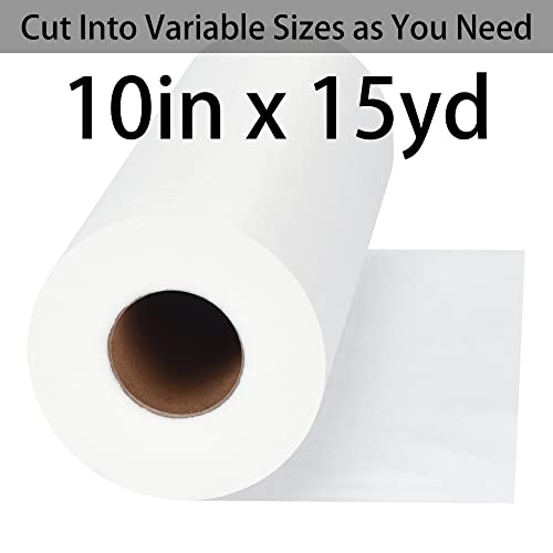 Seneme Water Soluble Stabilizer for Embroidery Backing & Topping (10 in x 15 yd Roll), Seneme 1.5oz Embroidery Stabilizers - Wash Away Embroidery Stabilizer for Machine Embroidery Stabilizer and Hand Sewing - Image 3