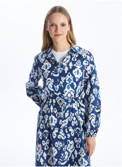 Patterned Long Sleeve Women's Shirt Dress - pzsku/Z4403EB950E39E97A0FC8Z/45/_/1735652085/2c2e5ccd-c671-4964-b4f9-8061871bc405