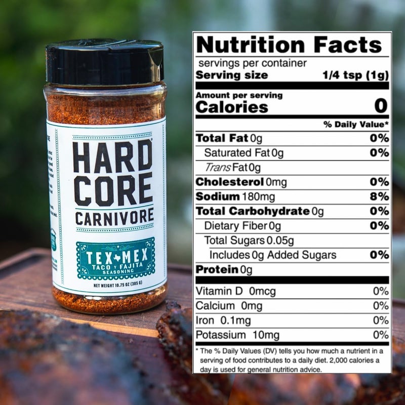 Hardcore Carnivore تتبيلة هاردكور كارنيفور تكس مكس تاكو وفاهيتا - Image 2