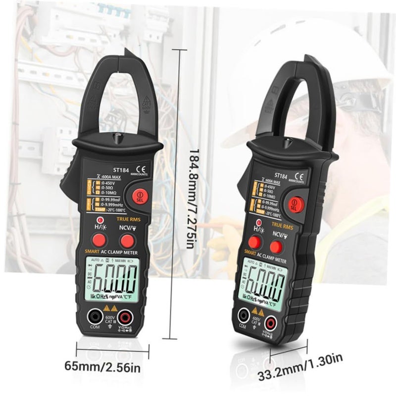 Digital Clamp Meter Multimeter AC DC Current Tester Voltage Resistance Electrical Tool - Image 3