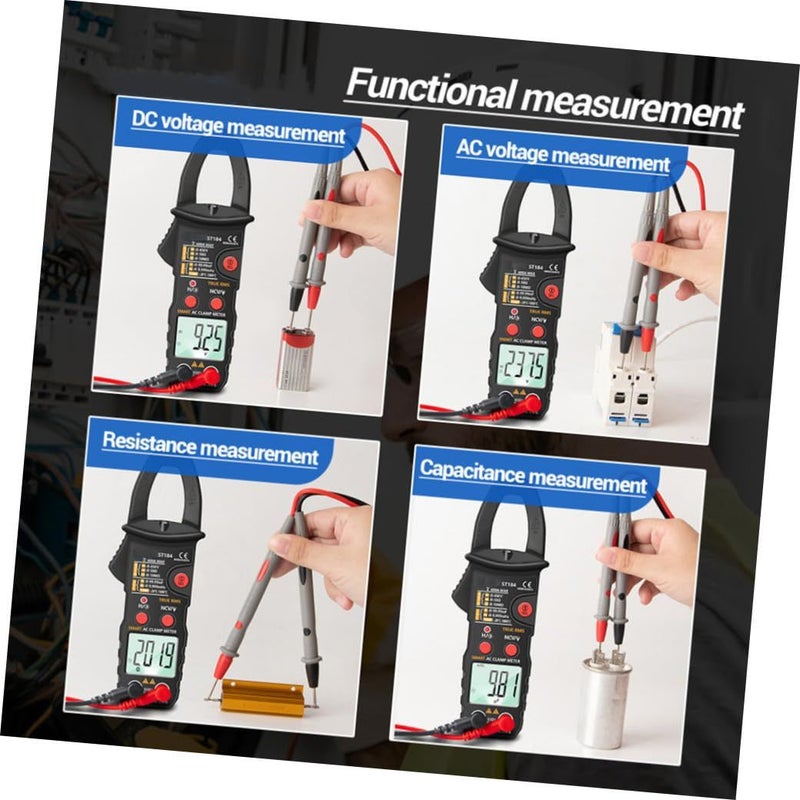 Digital Clamp Meter Multimeter AC DC Current Tester Voltage Resistance Electrical Tool - Image 4