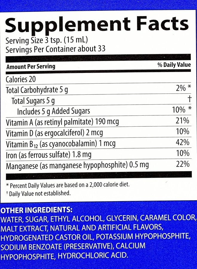 Ferrol Compound-Liquid Dietary Supplement 16.9 fl oz (500ml) - Image 3