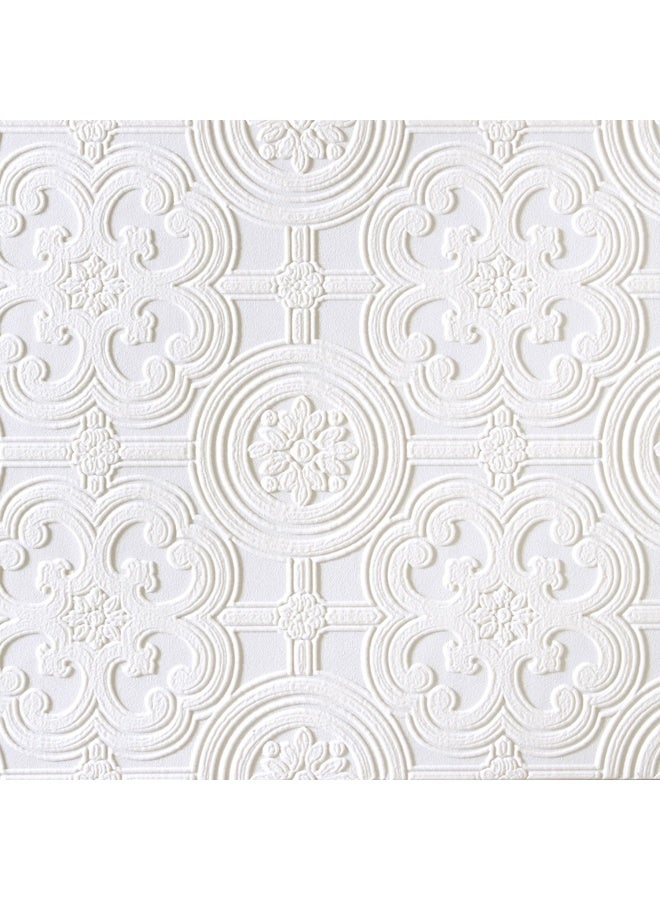 Brewster Rd80029 Egon Textured Vinyl Wallpaper  Paintable - Image 1